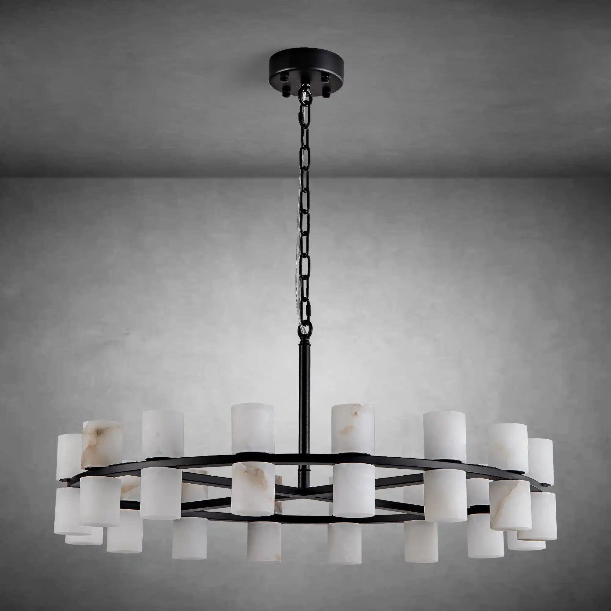 Spanish Alabaster Chandelier
