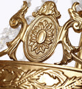 31X27 Inch 9 Lights Retro Style French Empire Chandelier Brass Chandelier for Study Room-铜灯-Jecanoli