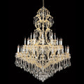 59X85 Inch Tall Chandelier for High Ceiling Foyers 48 Lights Gold Elegant Crystal Lighting-大吊灯-Jecanoli