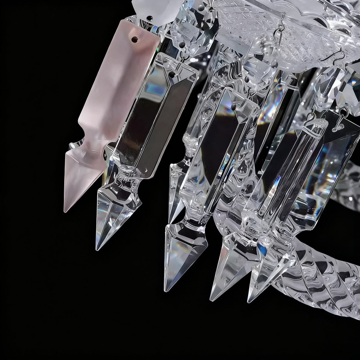 48 Lights Baccarat Inspired Crystal Chandelier 60X72 Inch Big Chandelier for Living Room-大吊灯-Jecanoli
