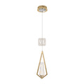 Geometric Crystal Drop Chandelier