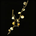 Luxury Statement Nature-inspired Twig Natural Crystal Chandelier-Jecanoli
