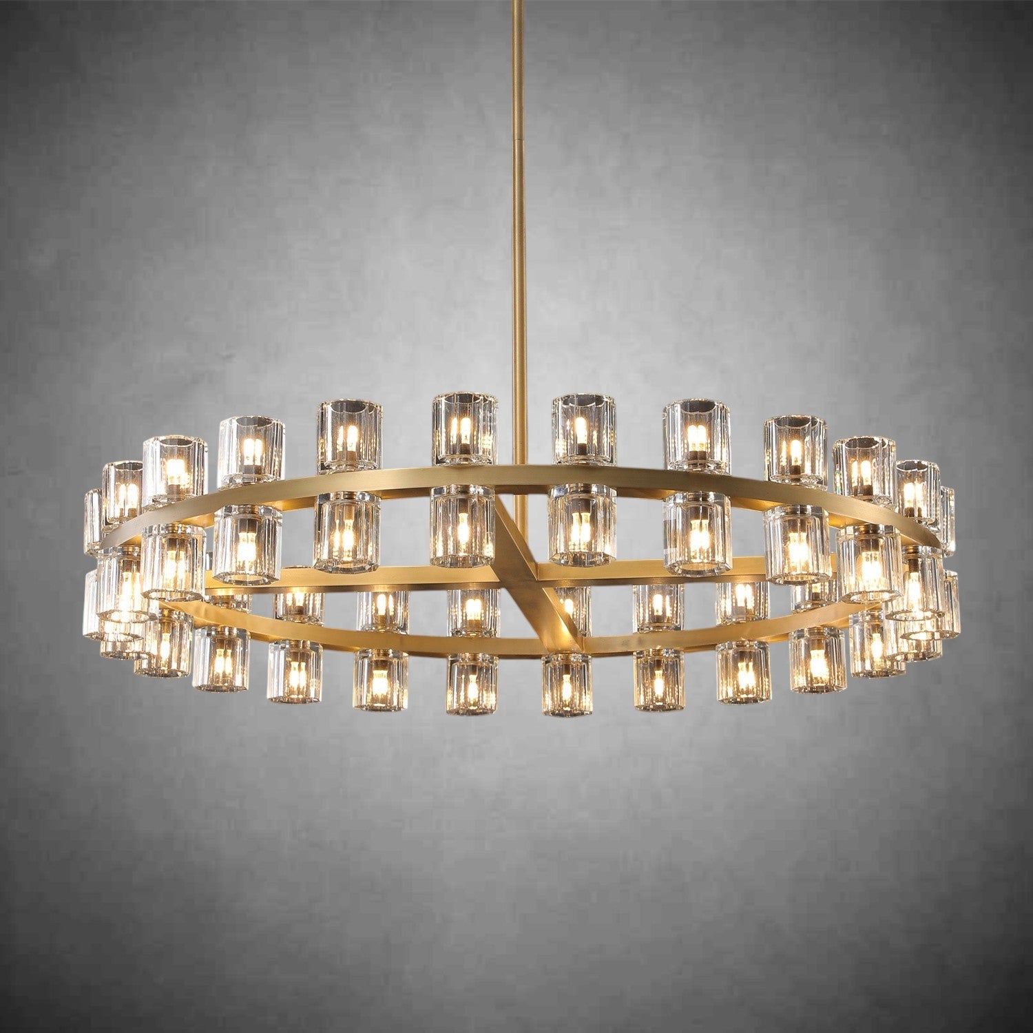 Auraline Modern Round Cryastal Chandelier
