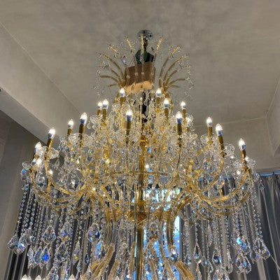 9ft x 12 ft Extra Large Maria Theresa Chandelier for Big Hall 108"W 144"H-大吊灯-Jecanoli