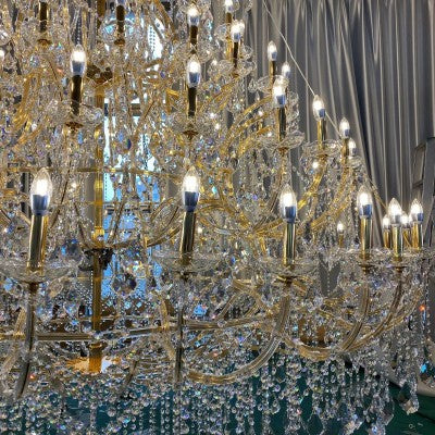 9ft x 12 ft Extra Large Maria Theresa Chandelier for Big Hall 108"W 144"H-大吊灯-Jecanoli