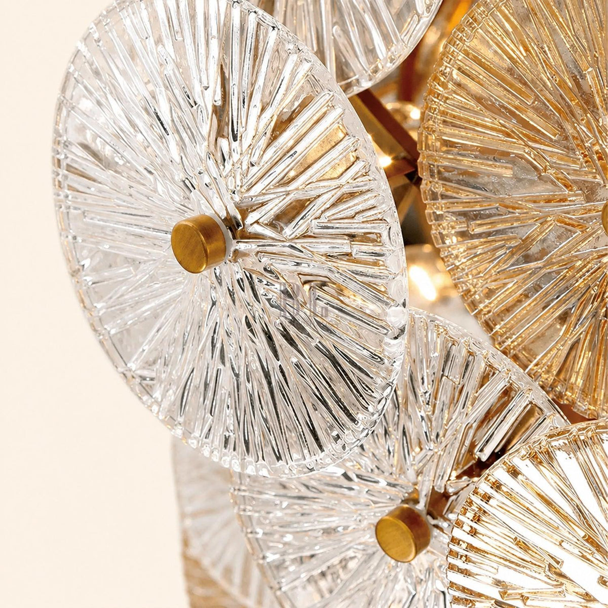 Suna Round Chandelier 12 Light 30"W-Jecanoli
