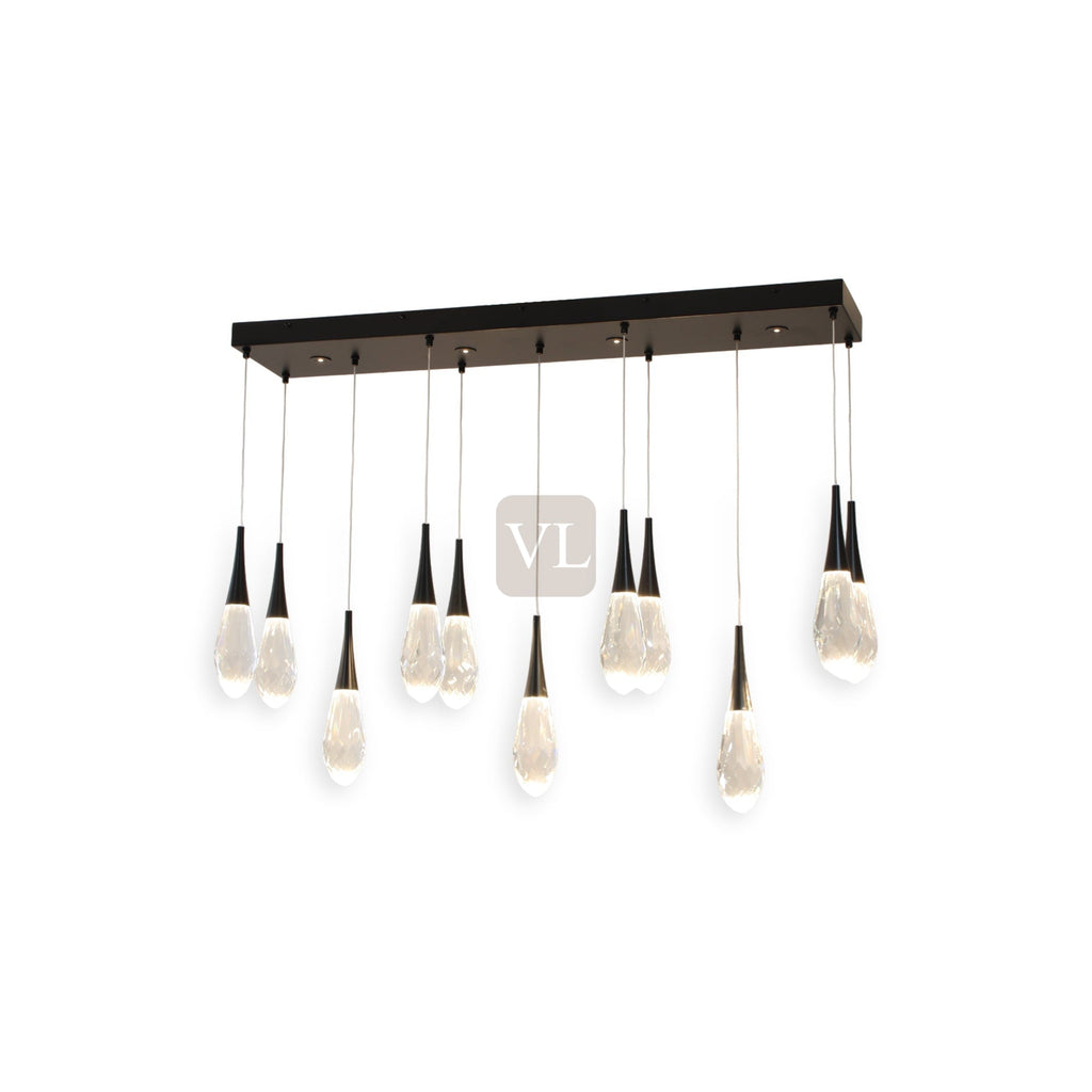 Crystal Drop LED Pendant Light