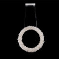 Modern Geode Quartz Crystal Chandelier Vertical Hanging Ring Pendant Light-现代灯-Jecanoli