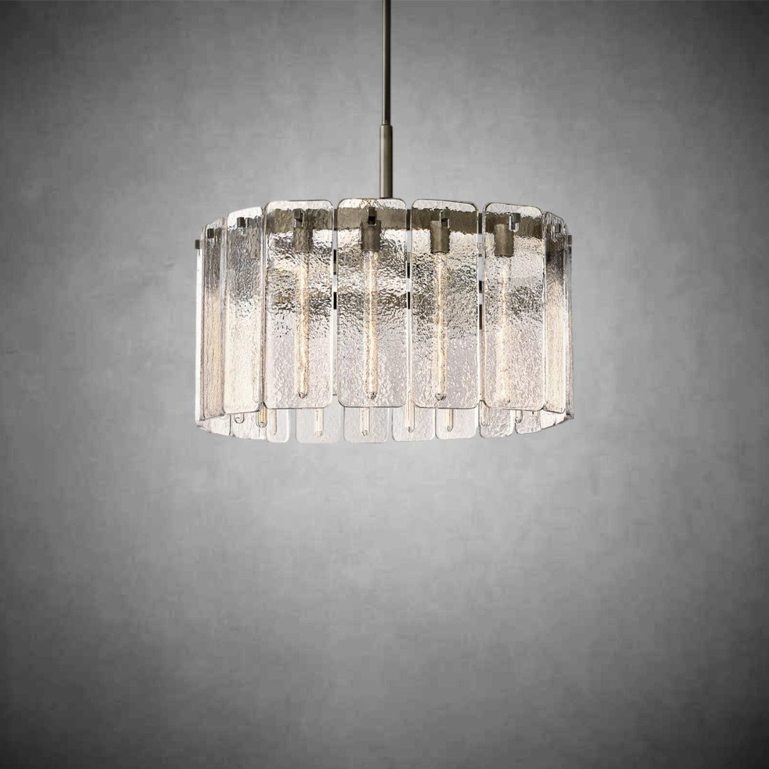 Coraline Glass Round Chandelier
