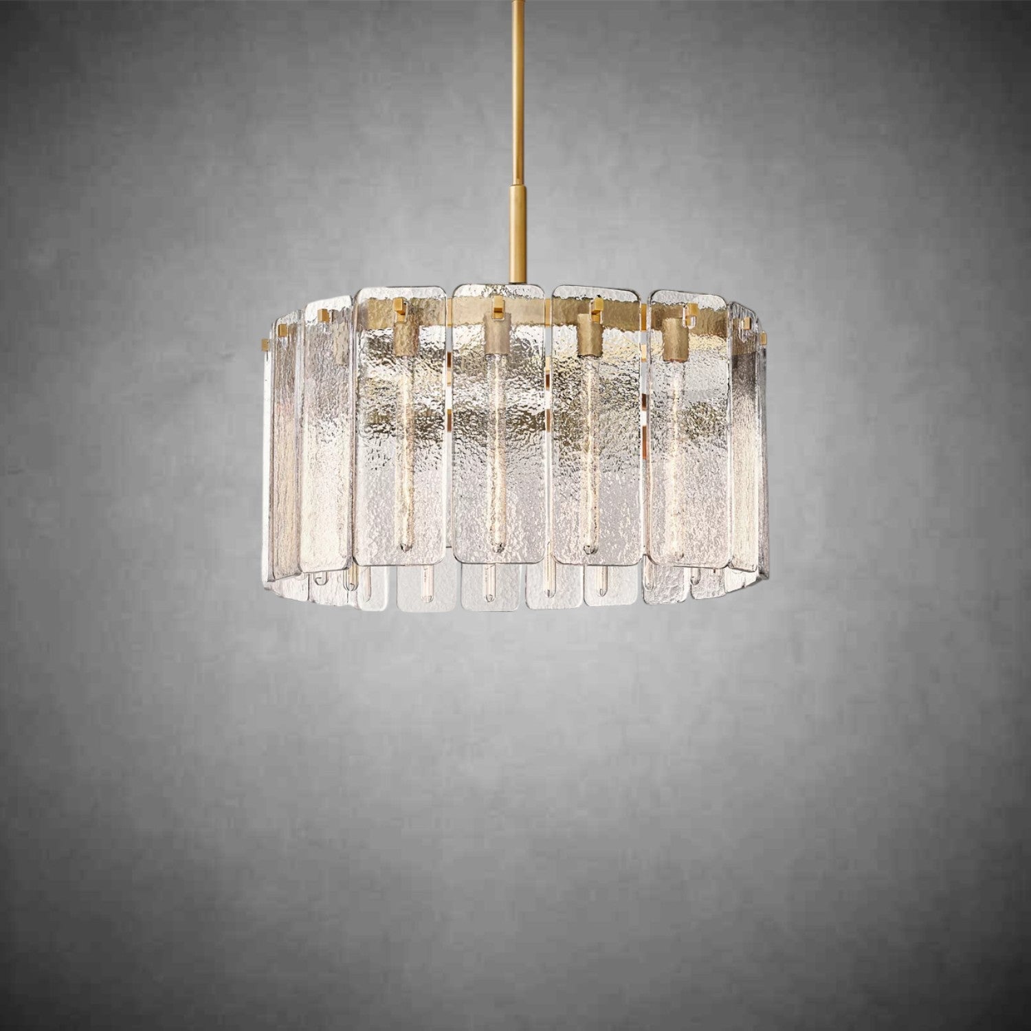 Coraline Glass Round Chandelier