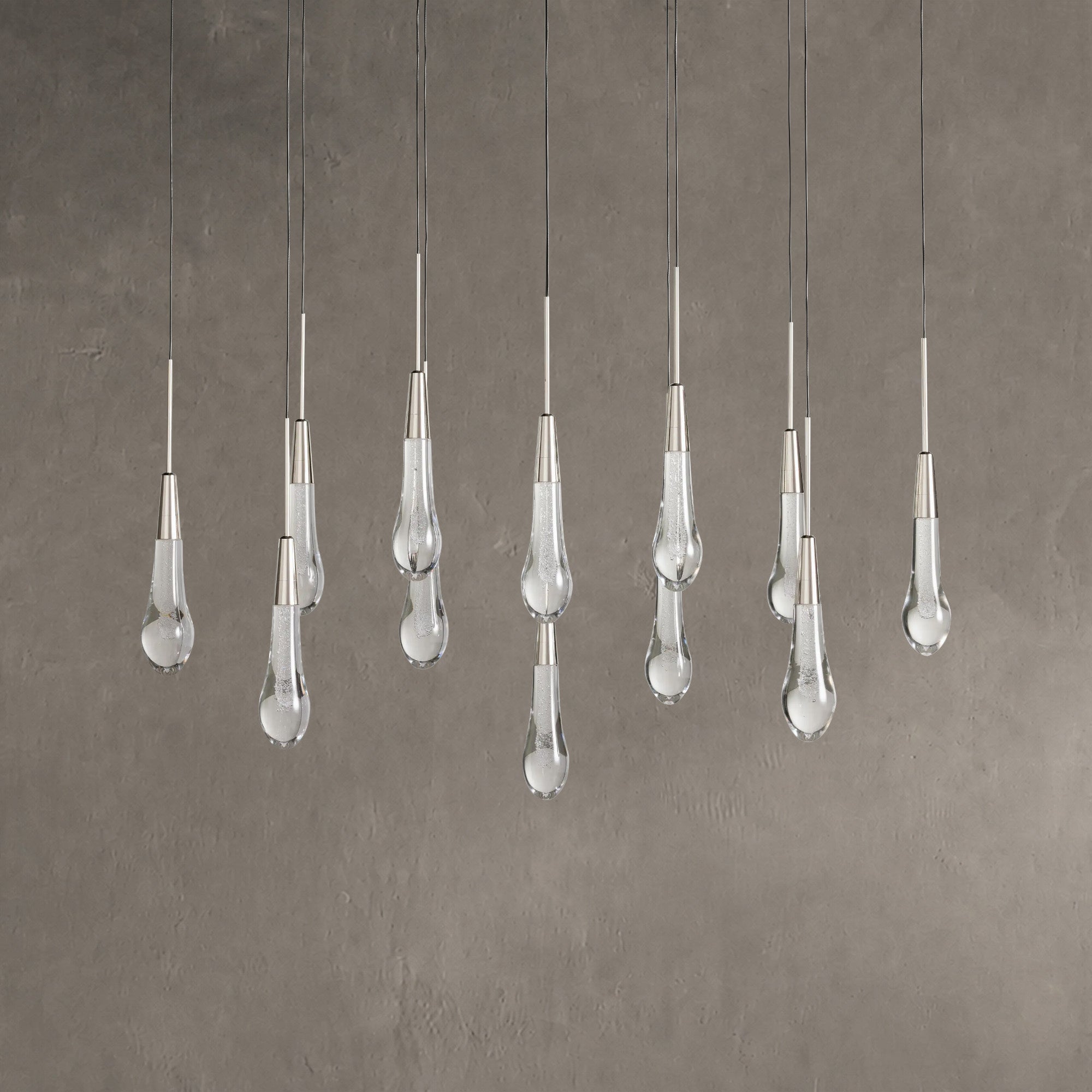 Soltaire Linear Chandelier 37"50"70"87"120"