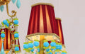 8 Lights Small Copper Crystal Chandelier Luxury Colorful Wedding Chandelier Light-铜灯-Jecanoli