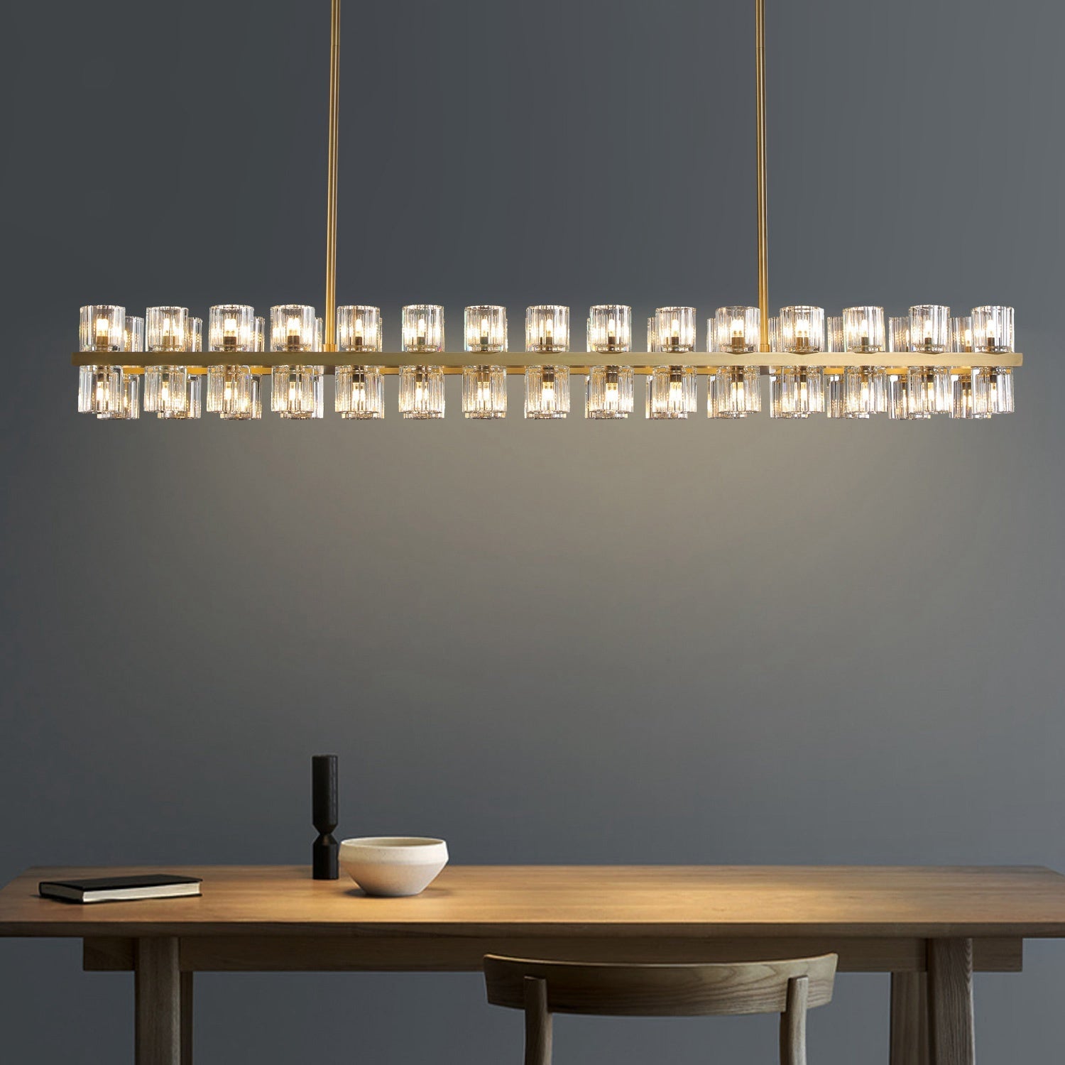 Auraline Rectangular Chandelier