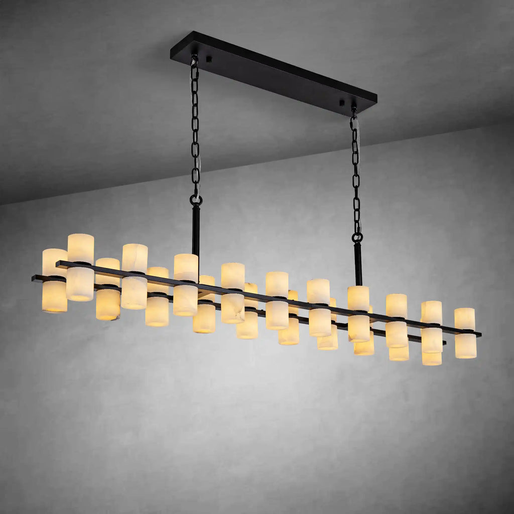 Spanish Alabaster Chandelier