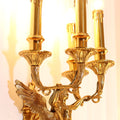 4 Lights European Retro Brass Wall Sconce Antique Angel Wall Lamp-壁灯-Jecanoli