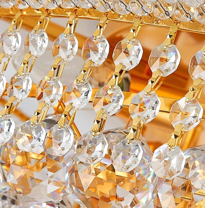 Extra Large Foyer Crystal Chandelier Lighting 98"W 134"H-大吊灯-Jecanoli