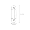 Alabaster Tube Wall Sconce-Wall Sconces-Jecanoli