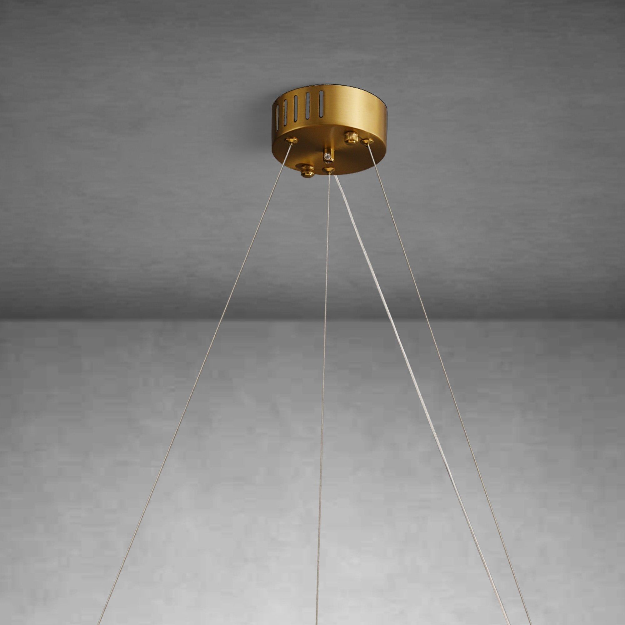 Rectangle Linear Alabaster Chandelier