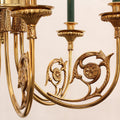26-34 Inch Multiple Size Small Baroque Style Royal French Copper Chandelier Lighting-铜灯-Jecanoli