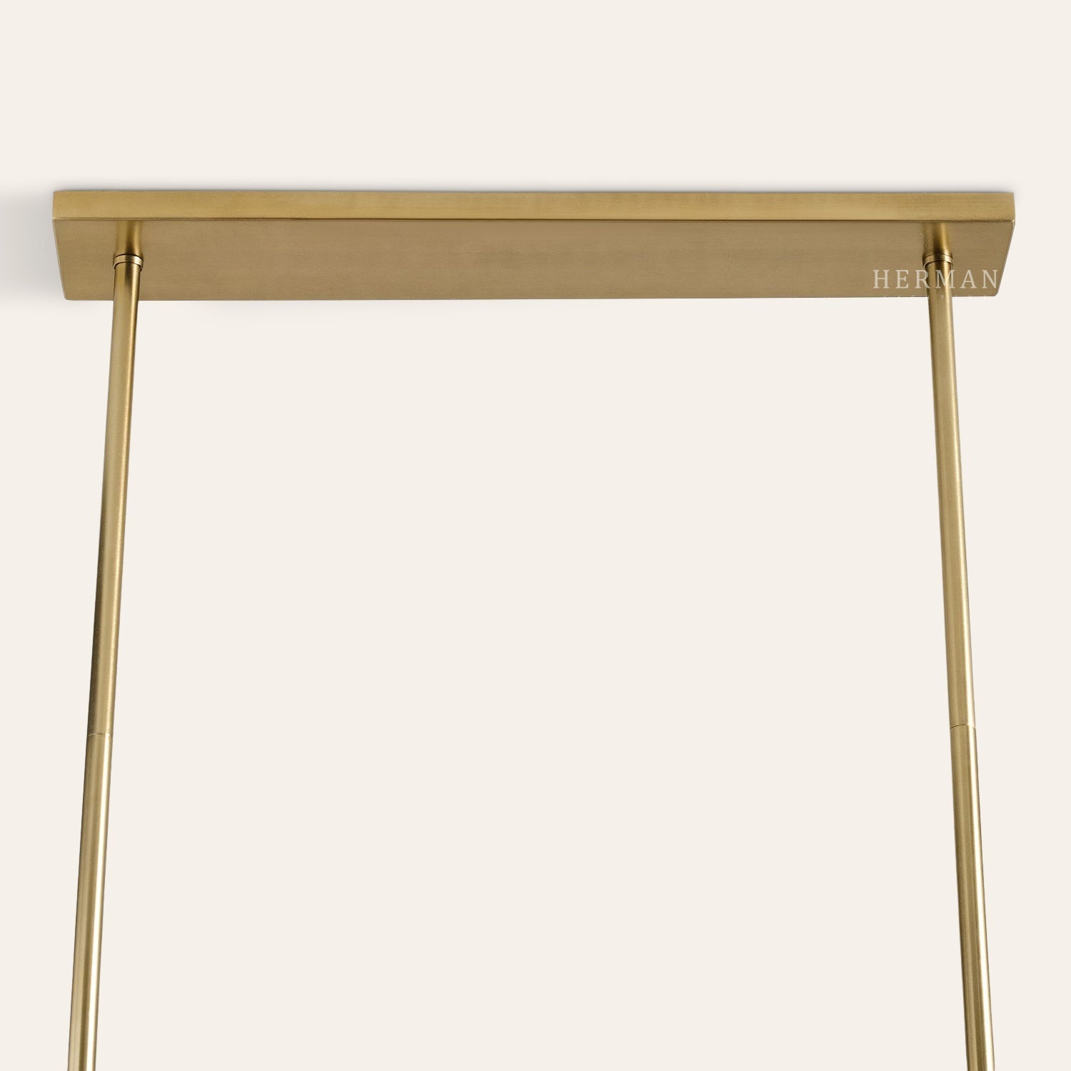 Solene Alabaster Linear Chandelier 45"