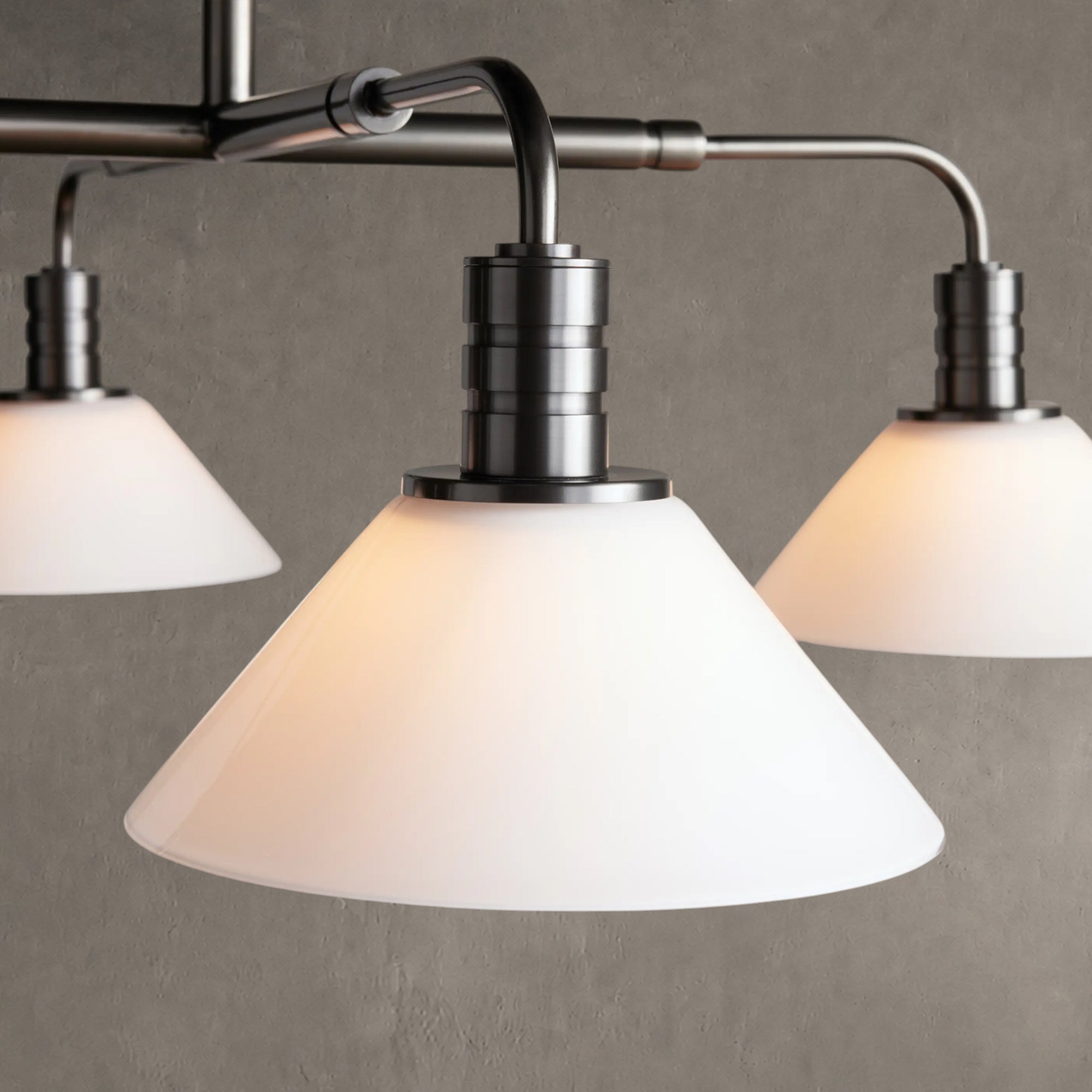 Theron Glass Round Chandelier 30'' 52''