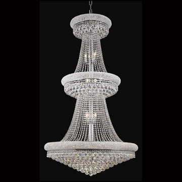 36X66 Inch 34 Lights French Empire K9 Crystal Chandelier-大吊灯-Jecanoli