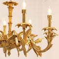 33X20 Inch 8 Lights Baroque Style European Antique Copper Chandelier-铜灯-Jecanoli