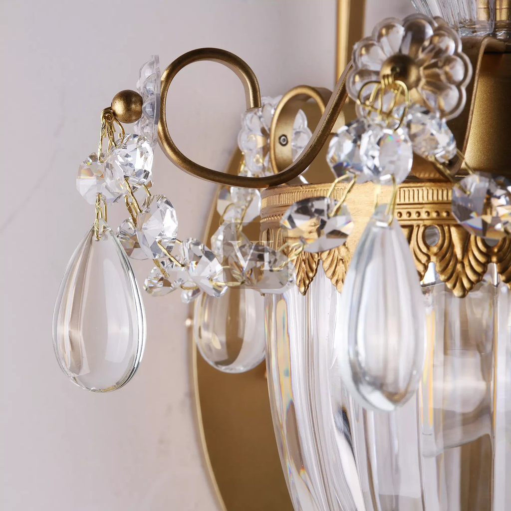 Victorian Crystal Lamp