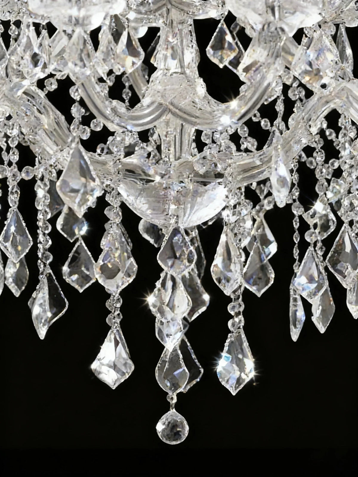 37'' Big Chandelier 28 Lights Maria Theresa Crystal Chandelier for Living Room MT01L28C-吊灯-Jecanoli