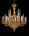 59X65 Inch 19th Century Extra Large French Brass Chandelier Antique Chandelier for Foyer-大吊灯-Jecanoli