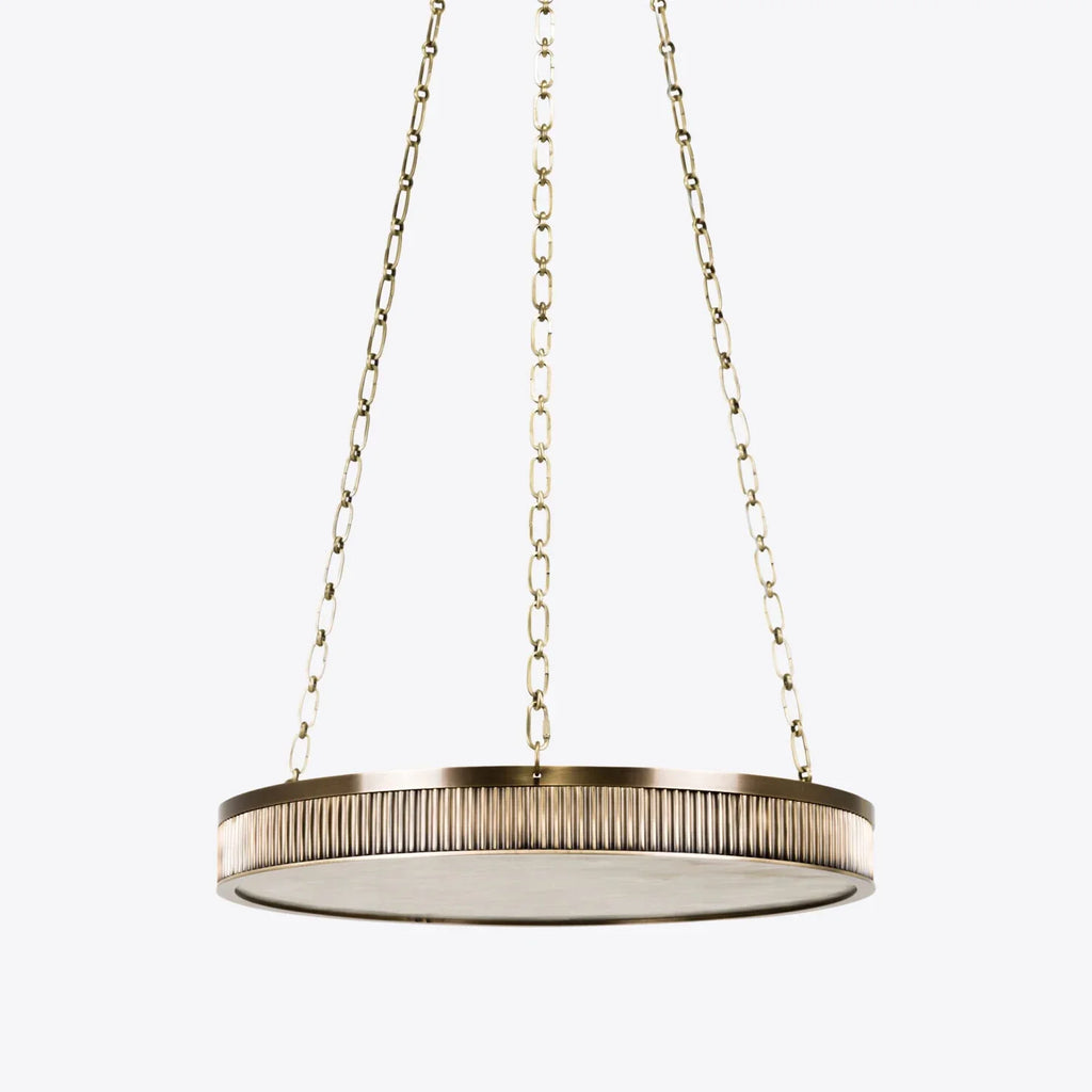 Chaplin Alabaster Plafonnier Chandelier