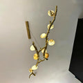 Luxury Statement Nature-inspired Twig Natural Crystal Chandelier-Jecanoli