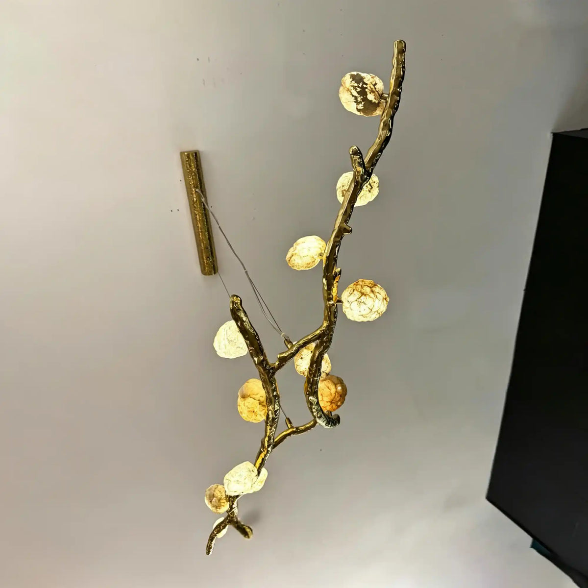 Luxury Statement Nature-inspired Twig Natural Crystal Chandelier-Jecanoli