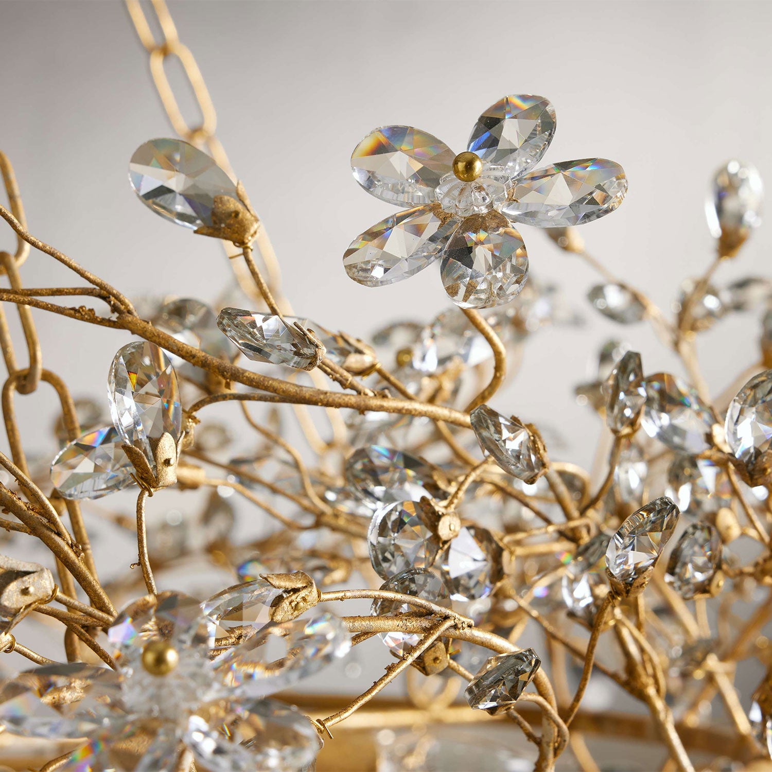 Fiore Crown Chandelier 39" 48" 60"