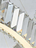 Custom Made 59'' Three Crystal Ring LED Chandelier Large Modern Chandelier for Hotel Lobby-大吊灯-Jecanoli