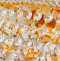 Big Foyer Chandelier Lighting in Gold 47
