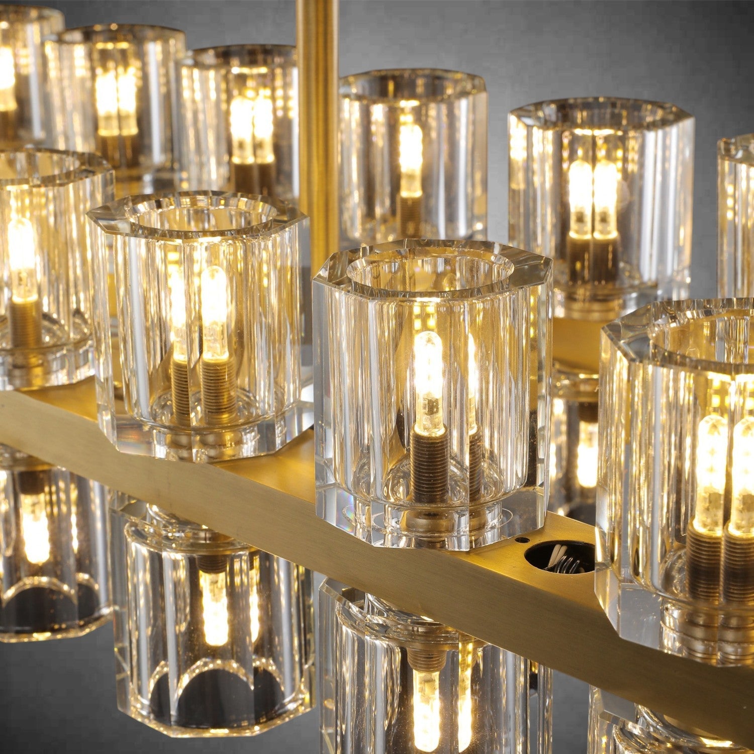 Auraline Rectangular Chandelier