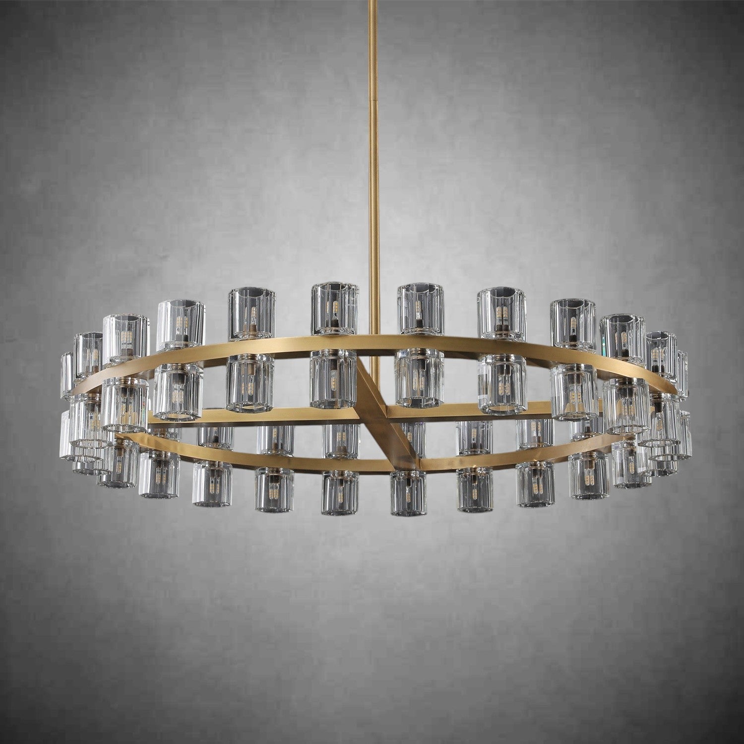 Auraline Modern Round Cryastal Chandelier