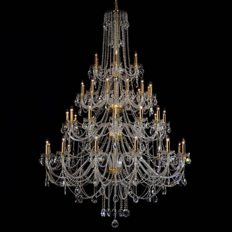 42 Lights Long Bohemia Style Chandelier 63"W 87"H-大吊灯-Jecanoli