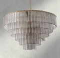 Sirene Clear Glass Round Chandelier 41