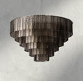 Sirene Smoke Glass Round Chandelier 41