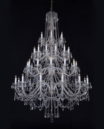 42 Lights Long Bohemia Style Chandelier 63"W 87"H-大吊灯-Jecanoli