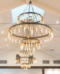 Retro-Inspired Metal Pendant Light Chandelier for Living Room/Bedroom/Staircase/Villa-Jecanoli