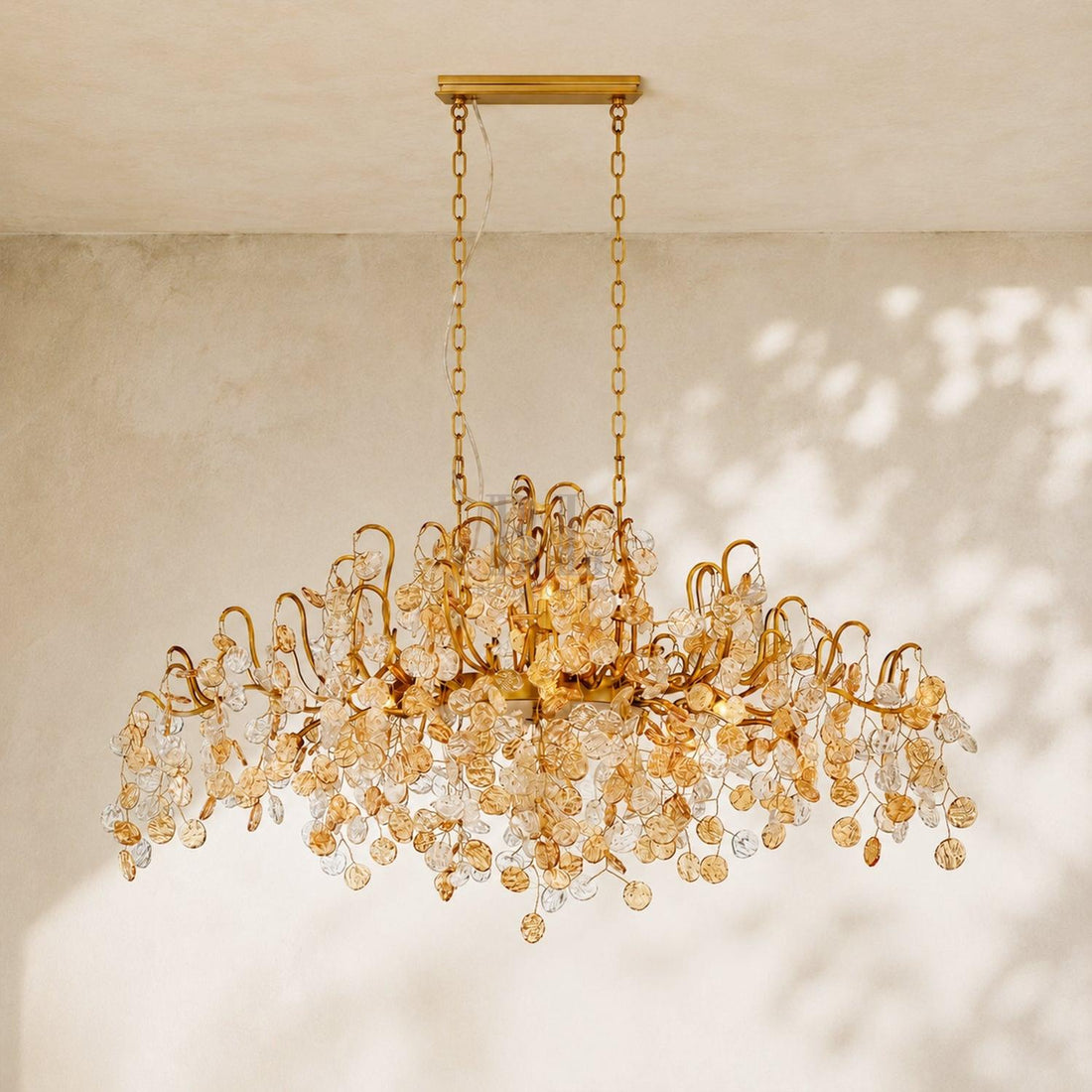 Campo Linear Chandelier 10 Light 45"W-Jecanoli