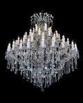 Antique Brass Maria Theresa Crystal Chandelier 55