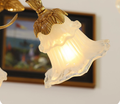 8 Lights Classical Retro Brass Chandelier Light 36X27 Inch-铜灯-Jecanoli