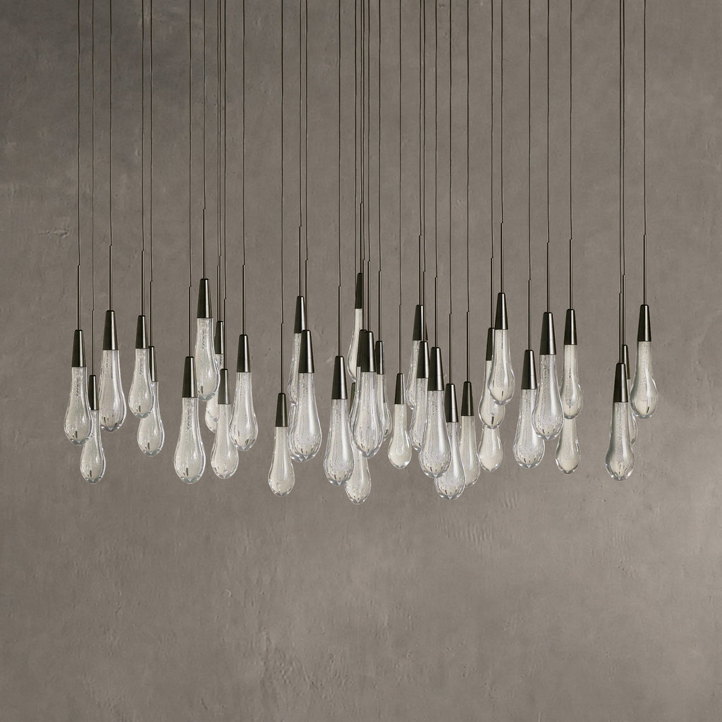 Soltaire Round Chandelier 17" 24" 36“ 58“