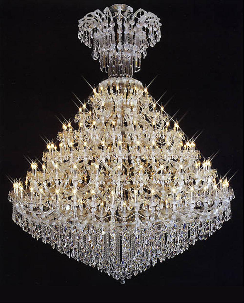 112 Lamps Extra Large Maria Theresa Crystal Chandelier 97"W 117"H-大吊灯-Jecanoli