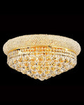 20'' Round Crystal Ceiling Light Empire Flush Mounted Crystal Chandelier-吸顶灯-Jecanoli