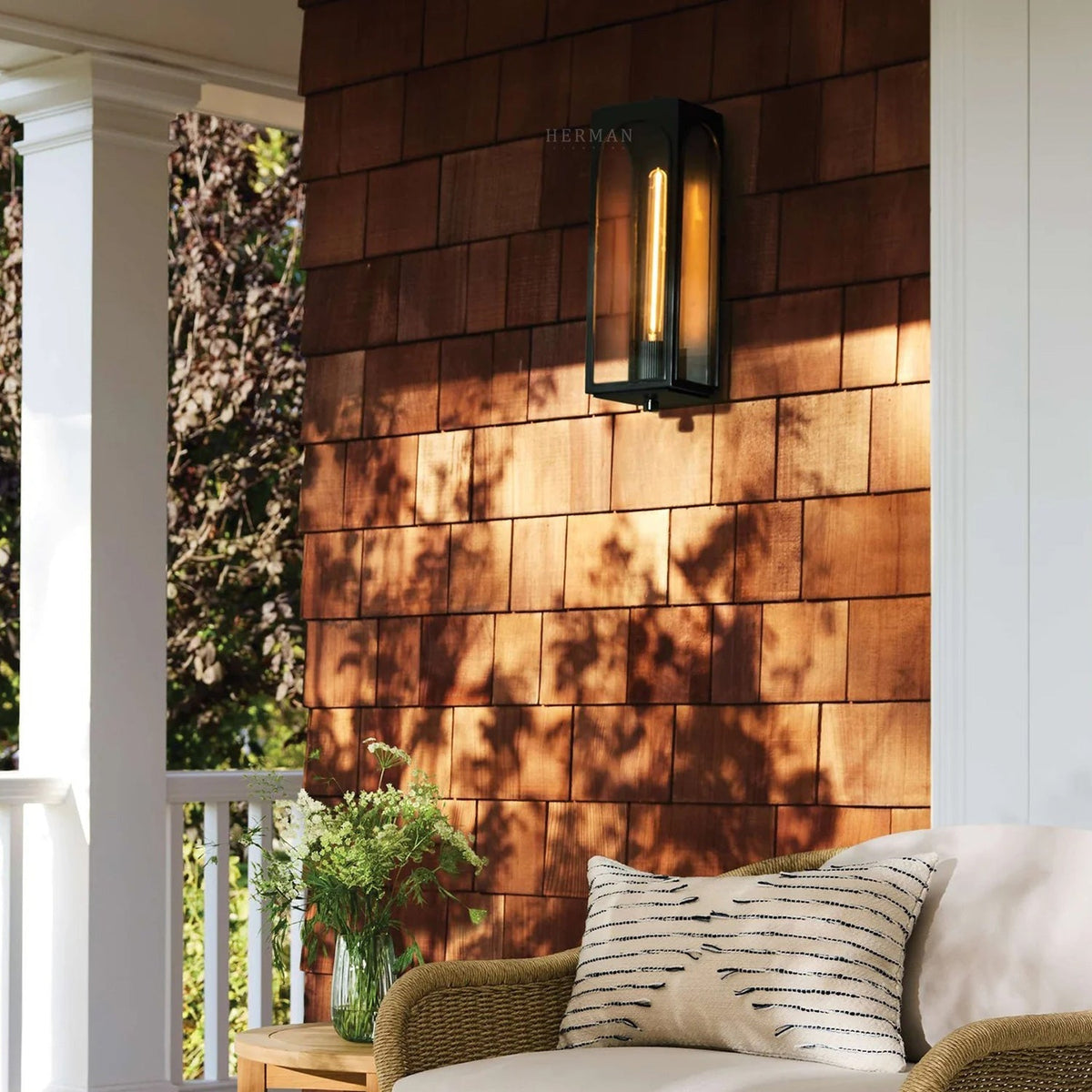 Palladian Outdoor Wall Sconce-Lighting-Jecanoli